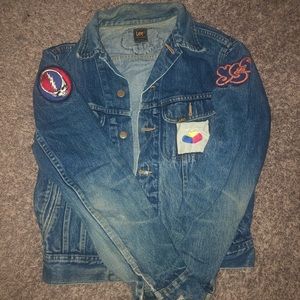 VINTAGE EMBROIDERED DENIM JACKET